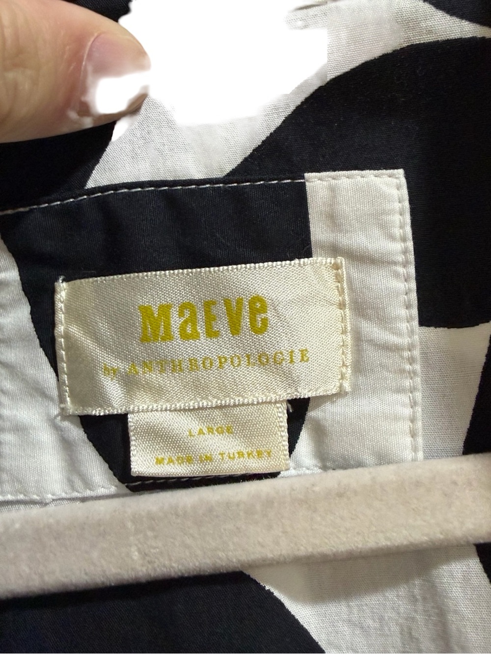 โจ Maeve The Bettina Tiered Shirt Dress Size Large Floral Midi Dress - Picture 8 of 14